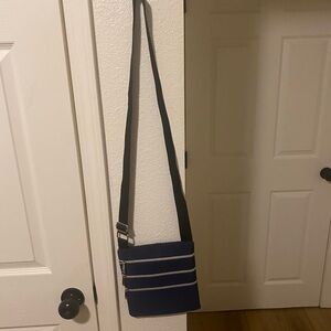 Stylish Blue Crossbody Bag